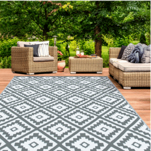 Tapis extérieur BAHAMAS gris 180 x 280 CM