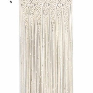 Tapisserie Murale en Macramé, Tapisserie Tissée, Décoration Murale Bohème pour Séparateur d'espace, Fenêtre, Rideau de Porte, Mariage, 100x200cm