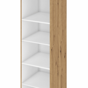 Caisson colonne l.45 x H.173 x P.46 cm, marron, Remix