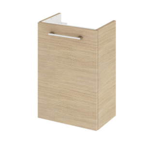 Meuble lave-mains, 1p L.40cm x H.58cm x P.24cm effet chêne naturel Remix