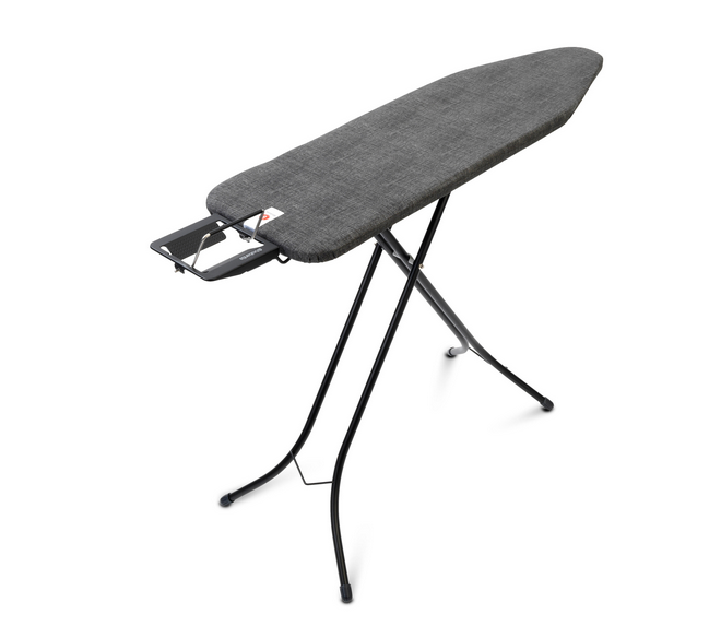 Table à repasser 124X38cm, Denim noir